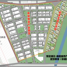 南陽海元物流商城總平面規(guī)劃圖